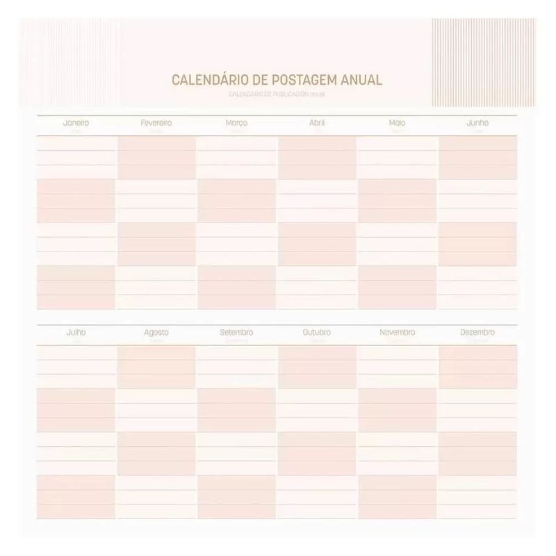 Planner-permanente-blogger-kraft-color---Jandaia