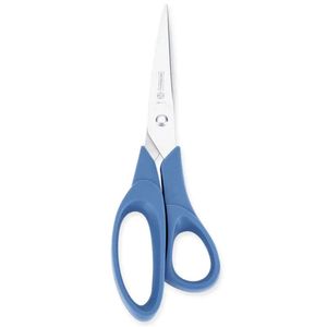 Tesoura Hobby 14cm Mundial Cabo Azul - Etilux