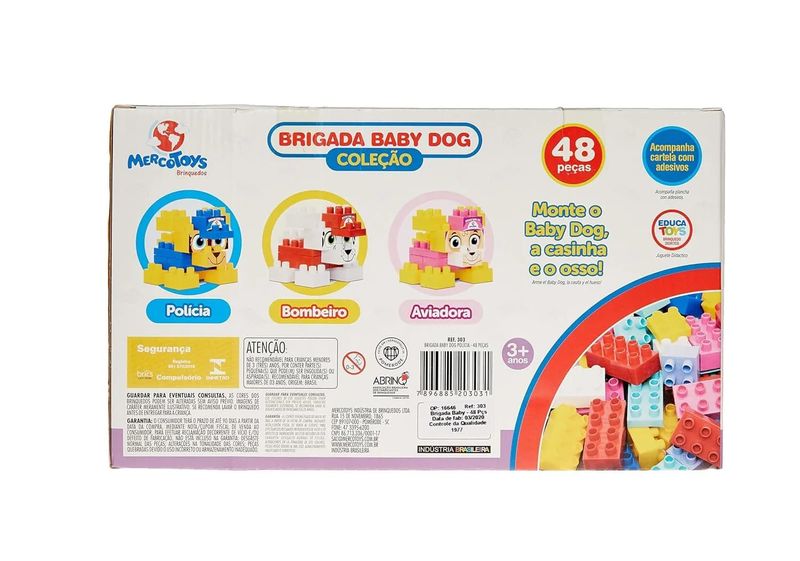 Blocos-de-Montar-Brigada-Baby-Dog-com-48-Pecas---Mercotoys