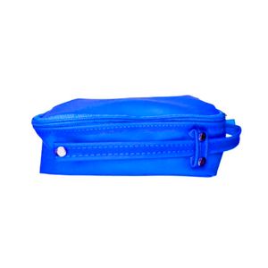 Necessaire de Silicone com Alça Azul Elétrico - Color Pack