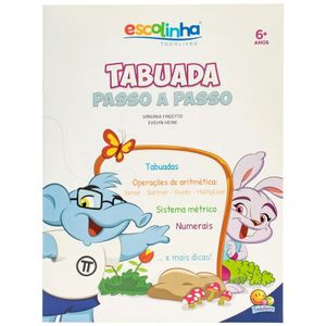 Livro Escolinha Tabuada Passo a Passo - Todo Livro