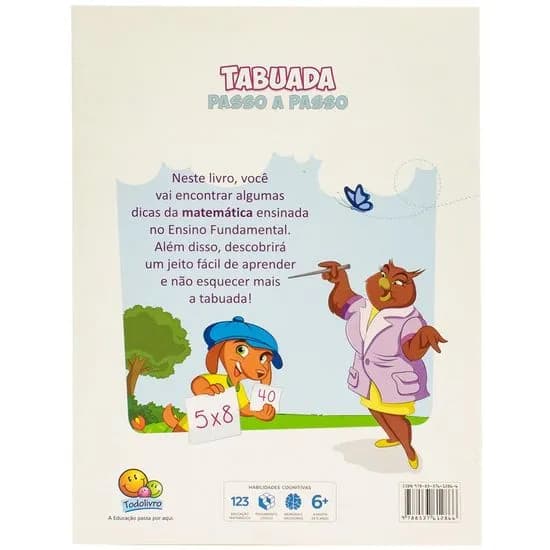 Livro-Escolinha-Tabuada-Passo-a-Passo---Todo-Livro