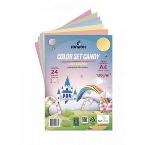 Livro para Educação Artística Color Set Candy - Romitec