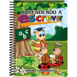 Livro Caderno Caligrafia Aprendendo A Escrever - Bahia