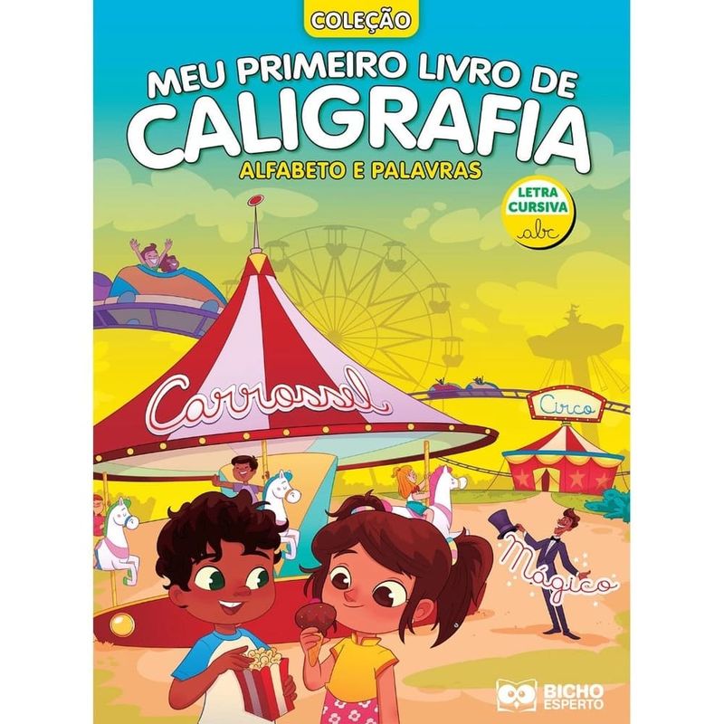 Livro-Meu-Primeiro-Livro-De-Caligrafia--Alfabeto-Cursiva---Riddel