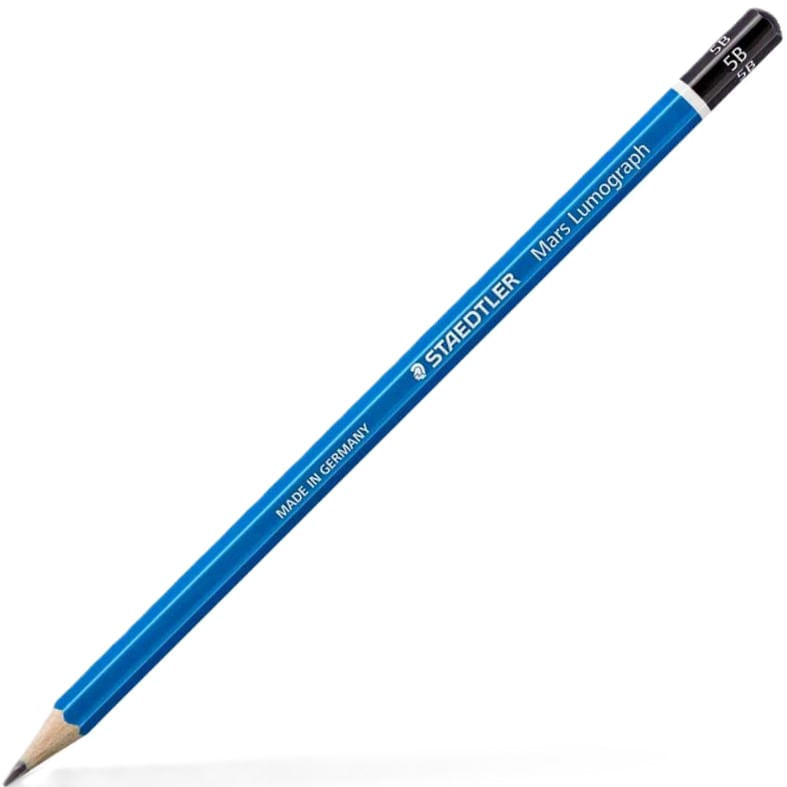 Lapis-Preto-Lumograph-5B---Staedtler