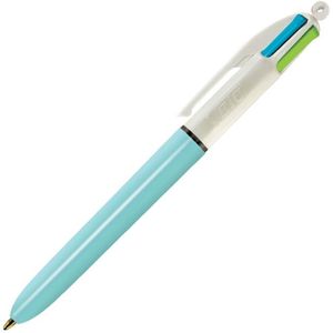 Caneta Esferográfica Bic 4 Cores 1.0 mm  Azul Tuquesa - Bic