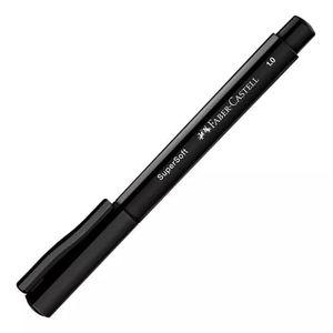 Caneta Supersoft Pen 1.0 mm Neon C/ 5 - Faber Castell