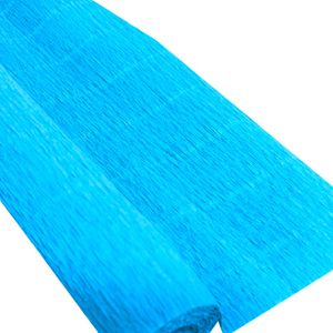 Papel Crepom Comum Azul Tiffany 48X2 M - Rst