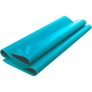 Papel de Seda 60X48 cm Azul Aqua Perolizado -  NV