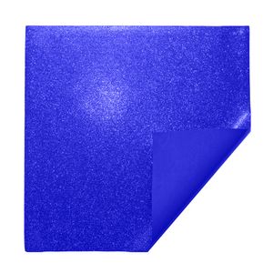 Eva Glitter  40X48 cm  Azul Escuro - IBEL