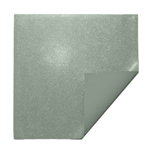 Eva Glitter Folha 40X48 cm   Branco - Ibel