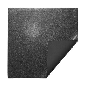 Eva Glitter 40 x 48 cm Preto - IBEL