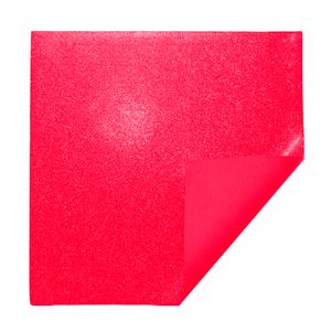 Eva Glitter 40 X 48 cm  Vermelho Neon - GATE