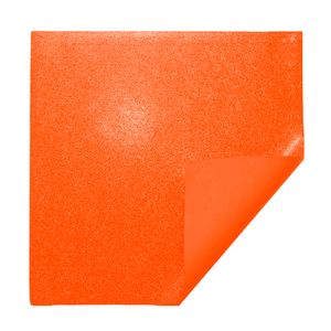 Eva Glitter Folha 40X48 cm   Laranja - Gate