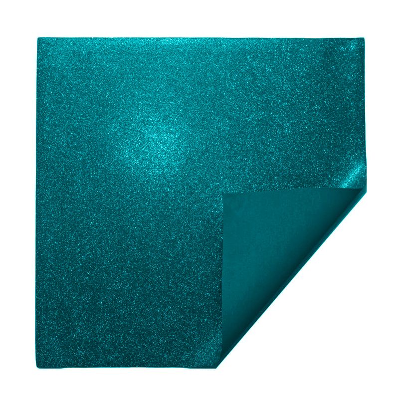 Eva-Glitter-40X48-cm--Verde-Aurora---IBEL