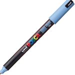 Posca-Uni-Posca-PC-1MR-0-7mm-Azul-Glacial---Uniball