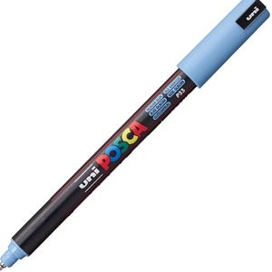 Marcador Uni Posca PC-1MR 0.7mm Azul Glacial - Uniball