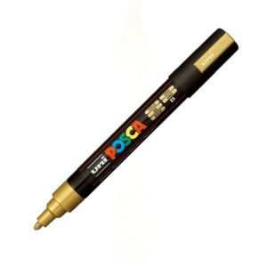 Caneta Uni Posca Pc-5m Ouro