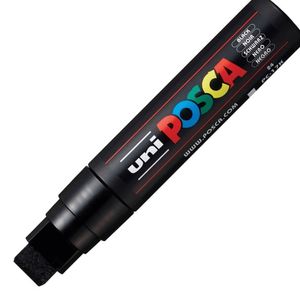 Marcador - Caneta Uni Posca Pc-17k Preto - Uniball