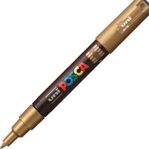 Marcador Uni Posca Pc-1m Ouro - Uniball