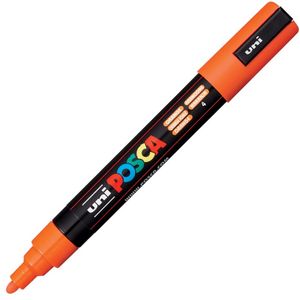 Marcador Uni Posca Pc-5m Laranja - Uniball