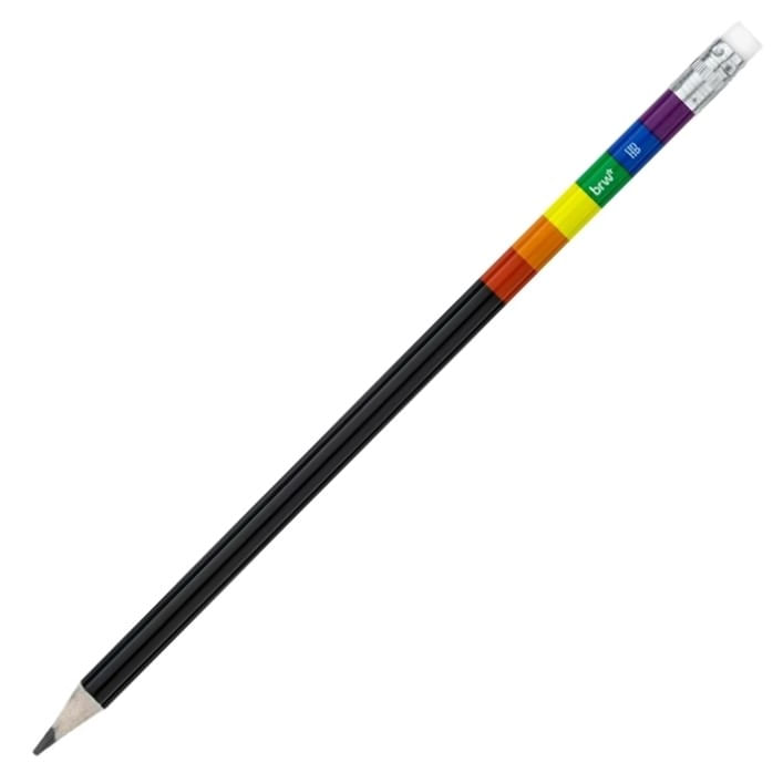 Lapis-Preto-Escolar-Com-Borracha-HB-Rainbow---BRW