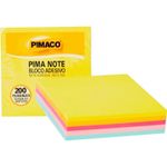 Bloco-de-Recado-Autoadesivo-Pimanote-Sortidos-76X76MM-200F---Pimaco