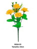 ROSA-X5-AMARELO-OUTONO-FLORART