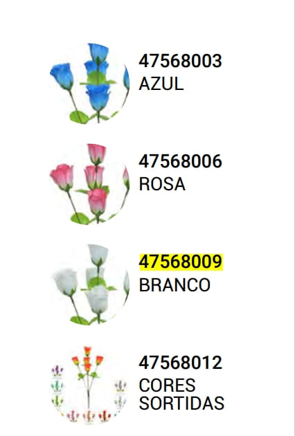 Rosa-Botao-X5-Branco-35-cm---Florarte