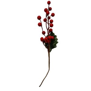 Arranjo Pick Berry Natal Vermelho 29 cm - Florarte