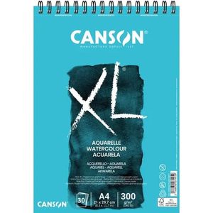 Bloco XL Aquarelle 300 g/m² A4  com 30 Folhas - Canson