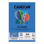 Papel-A4-Iris-Vivaldi-185G-25Fls-Azul-Mar---Canson