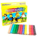 Massa-de-Modelar--Massinha--c-12-Cores-Abelinha---ACRILEX