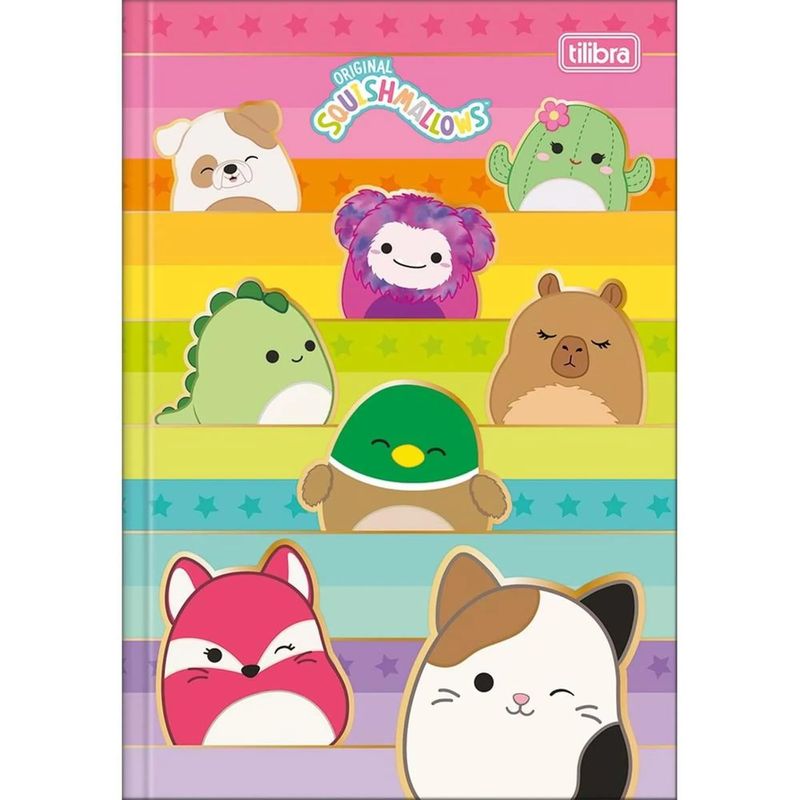 Caderno-1-4-Brochura-Squishimal-80-Folhas---Tilibra