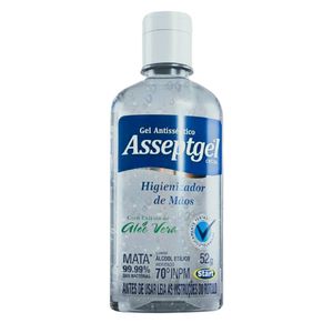 Álcool em Gel Antisséptico Cristal 52g - Asseptgel