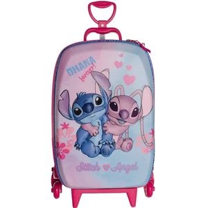 MOCHILA RODAS STITCH ANGEL DIPLOMATA