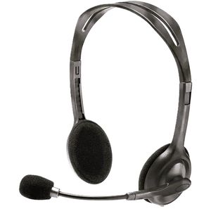 Headset com Fio Estéreo Analógico Conexão 3.5mm - Logitech