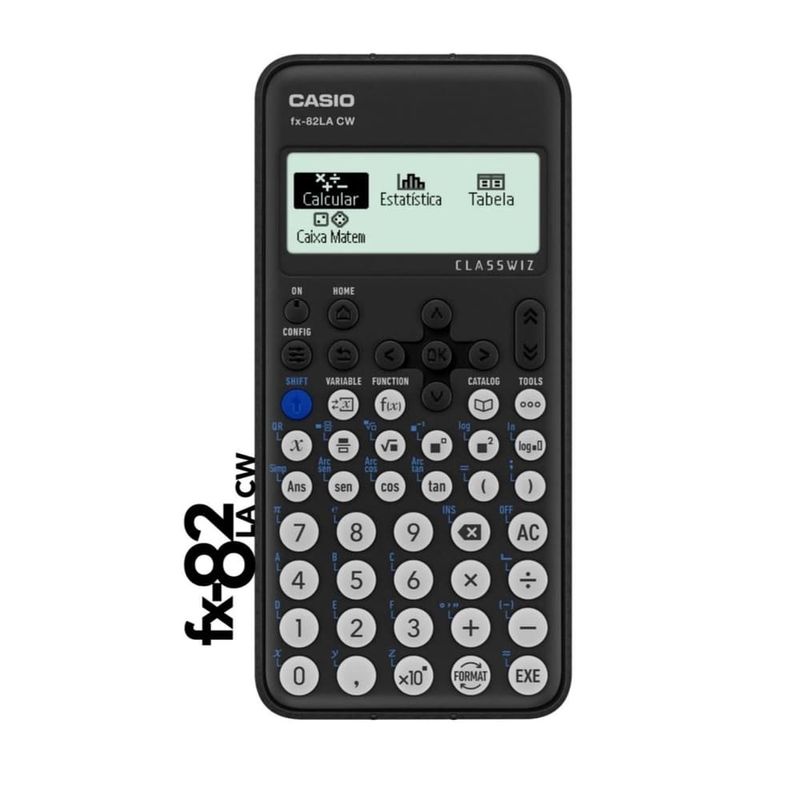 Calculadora-Cientifica-300-Funcoes-FX-82LACW-W4-DT----Casio