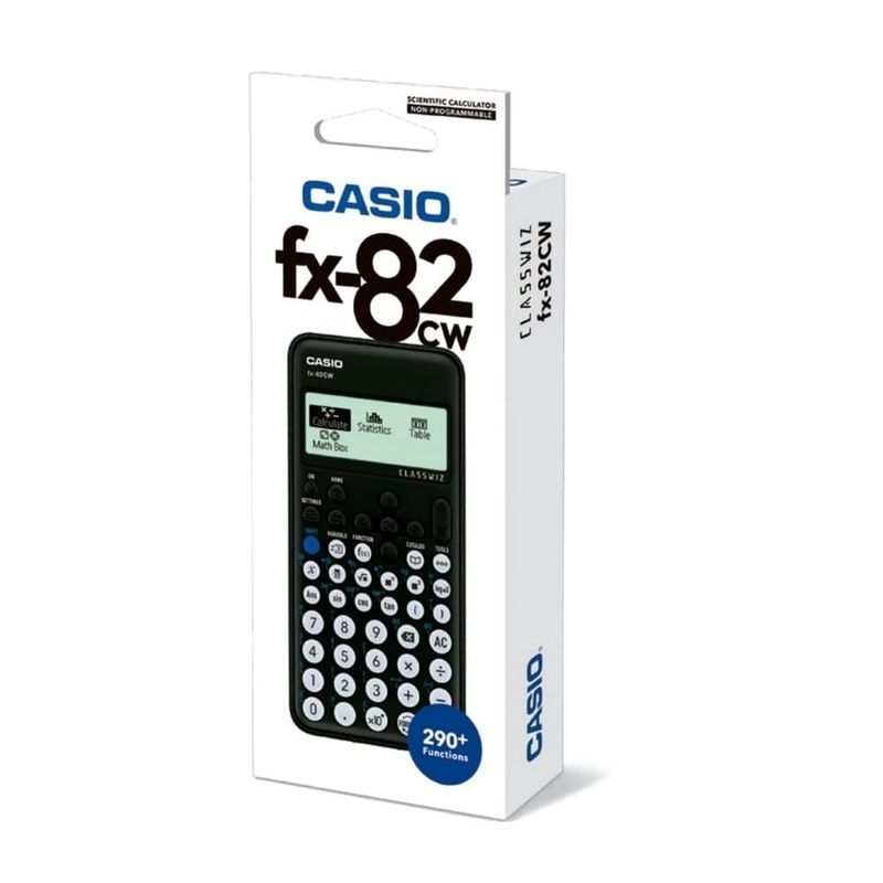 Calculadora-Cientifica-300-Funcoes-FX-82LACW-W4-DT----Casio