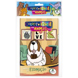 Livro de Colorir Brincar com Animais Unidade - Todo Livro