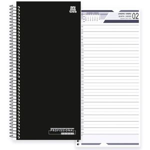 Agenda  Profissional Espiral 130 x 280 mm 2025  - São Domingos