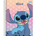 Caderno-College-Capa-Dura-Stitch-10-Materias-160-Folhas---Foroni