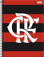 Caderno-Universitario-Flamengo-10-Materias-160-Folhas---Foroni