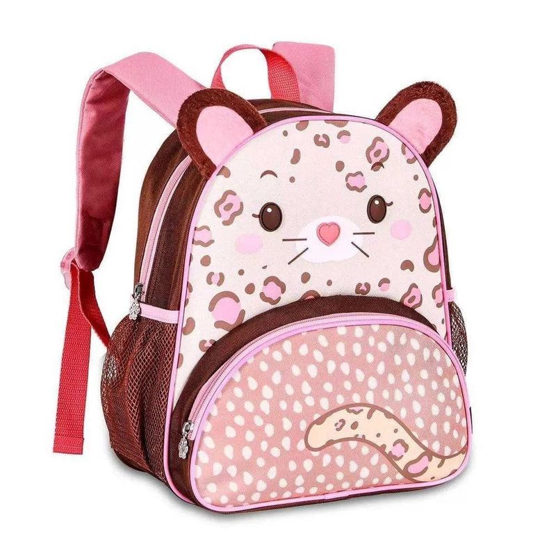 Mochila-Infantil-Mala-Bolsa-Costas-Escolar-Animais---Clio-Pets