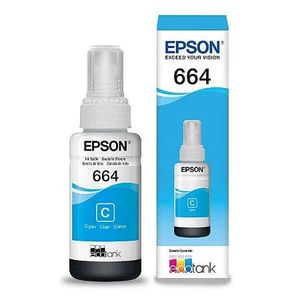 Refil de Tinta T664220 Cyano - Epson