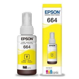 Refil de Tinta T664420 Amarelo - Epson