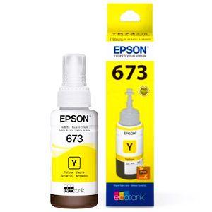 Refil de Tinta T673420 L800 Amarelo - Epson