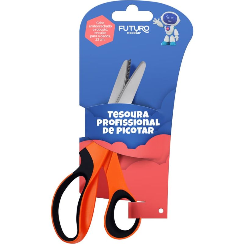 Tesoura-Profissional-de-Picotar-23-cm---Futuro