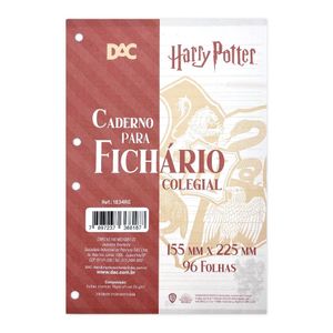 Refil de Fichário Colegial Harry Potter - Dac